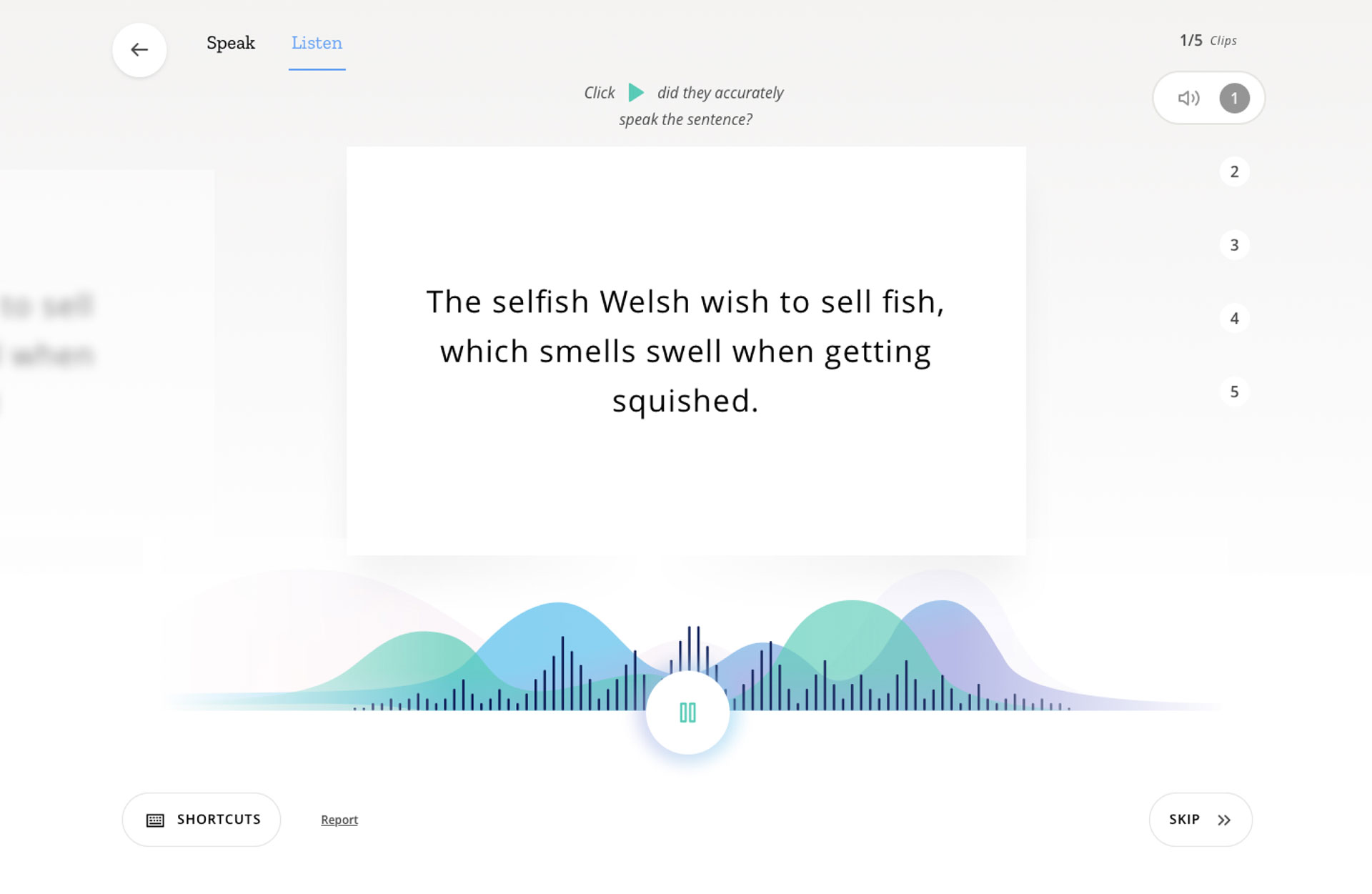 Mozilla experience flow listen view