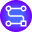 Health Monitor Application diastolic pressure icon