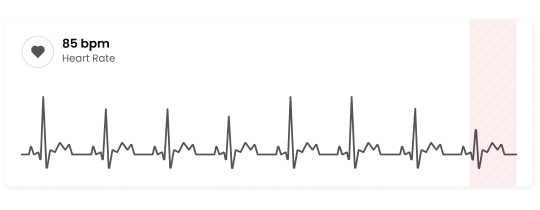 Health Monitor Application heart rate