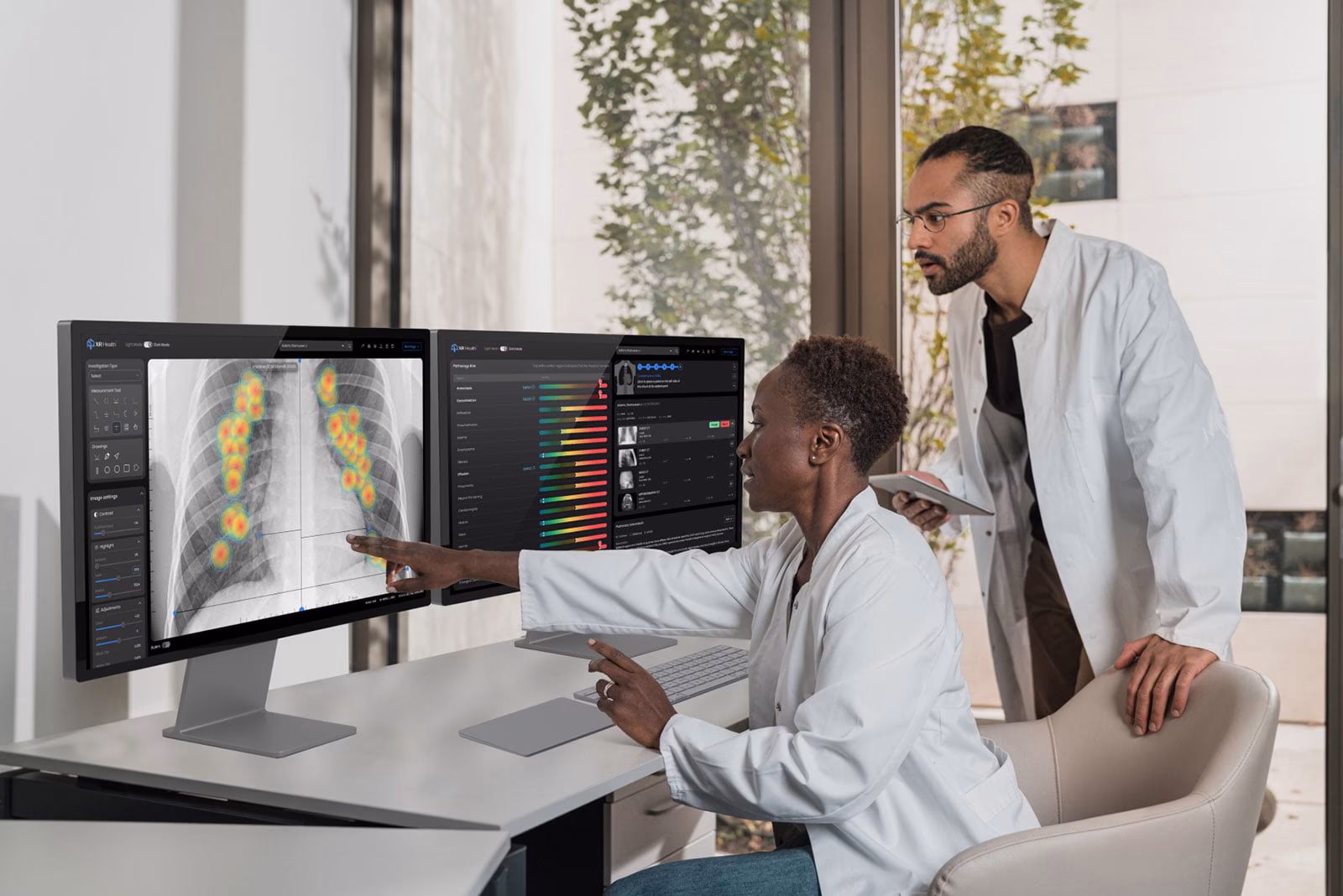 Radiology Queue AI measurement