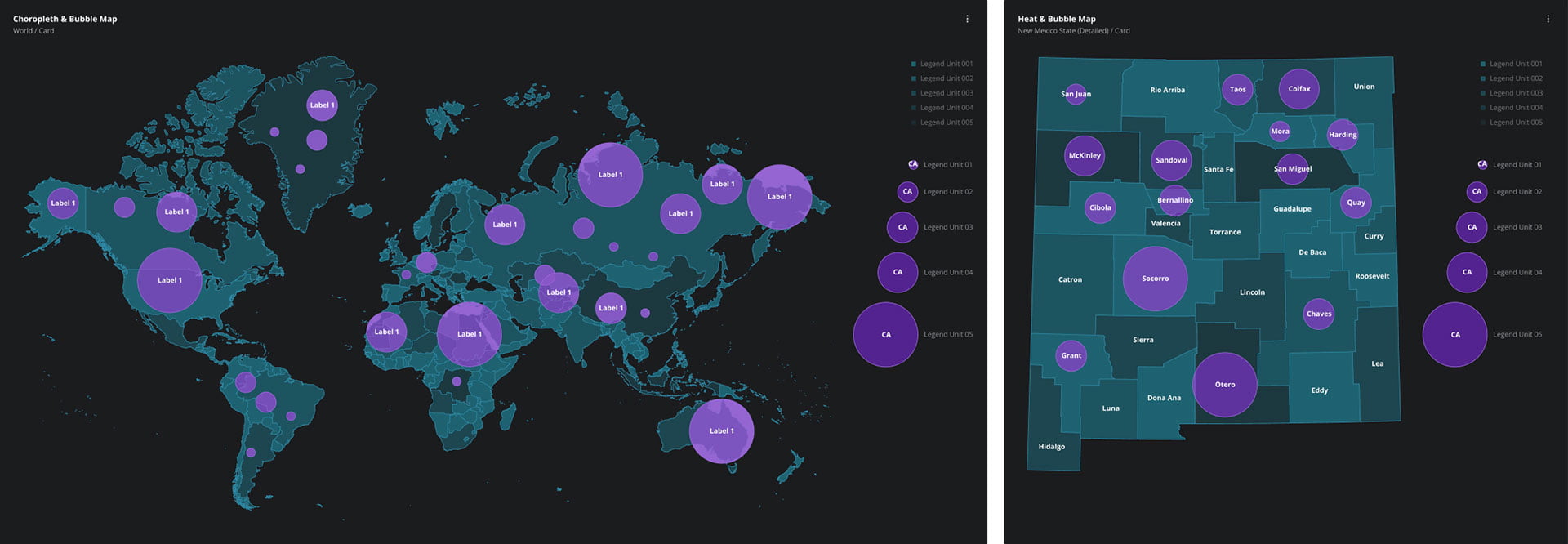 Data viz map