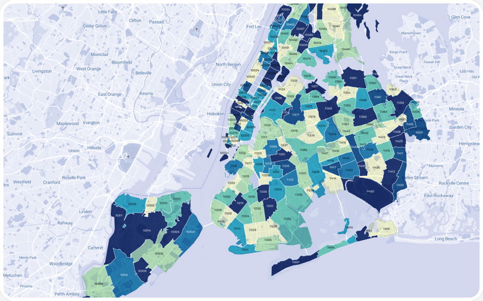 Map Layers Heatmap