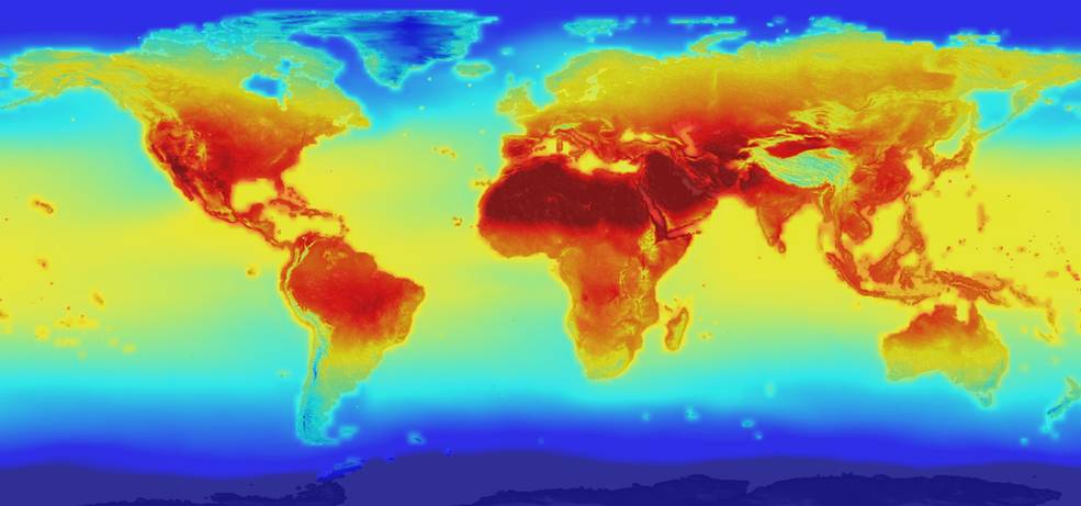 Nasa Heat Map
