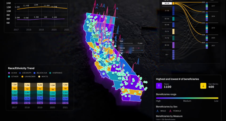 Dynamic Interactive Map