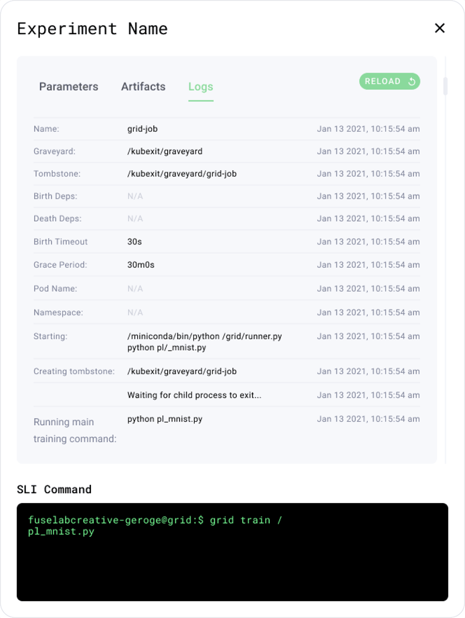 Experiment Name