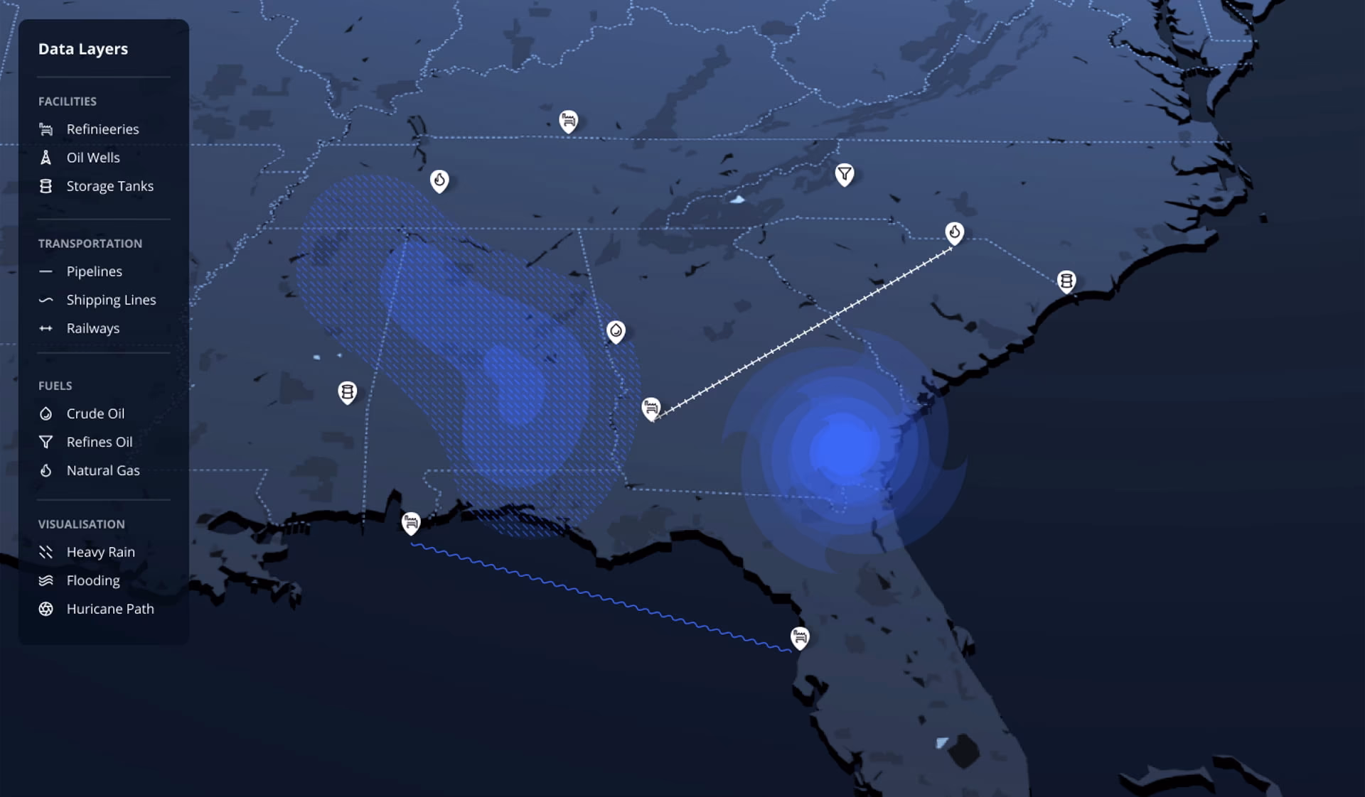 Interact with the map