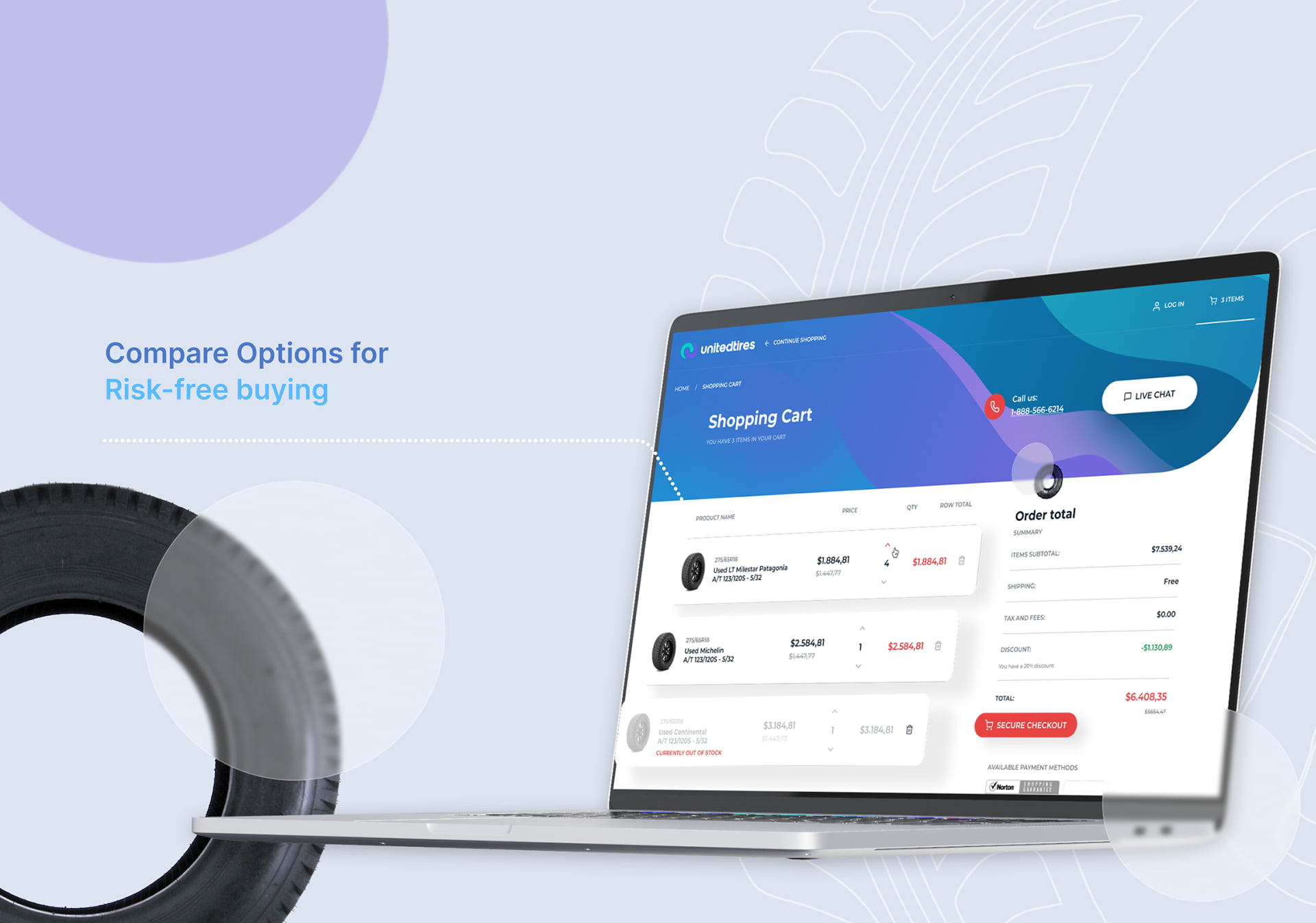Shop with ease and security
