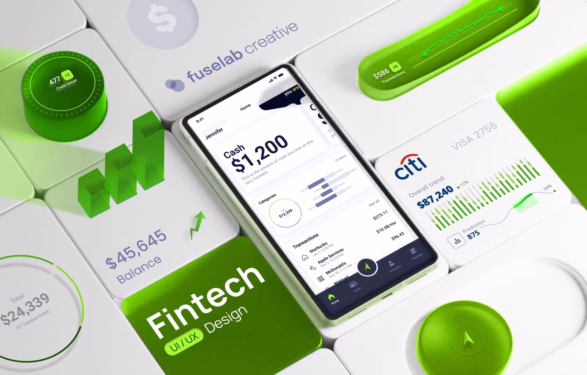 Fintech UI/UX Design 2024