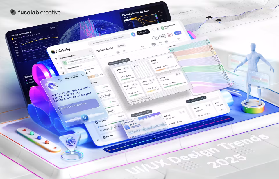 UX/UI Design Trends That Will Transform 2025