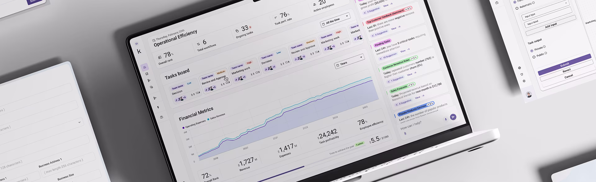 AI Workflow for UI Design & Automation Services hero image